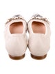AGL Leather Animal Print Ballet Flats