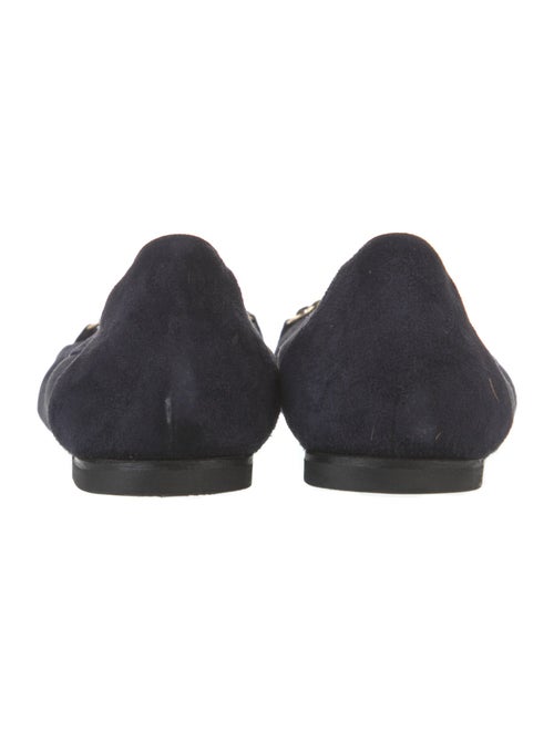 AGL Suede Chain-Link Accents Flats