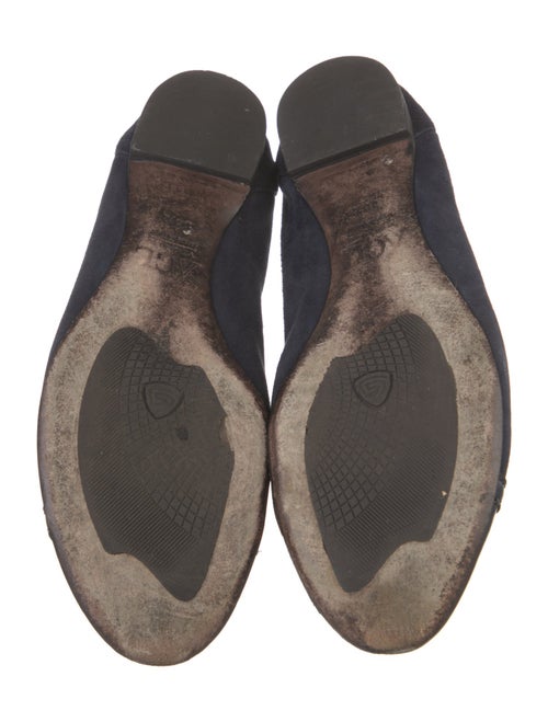 AGL Suede Chain-Link Accents Flats