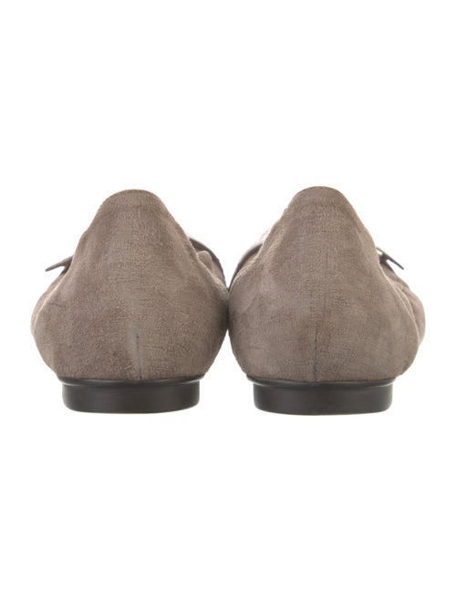 AGL Suede Animal Print Ballet Flats