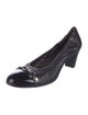 AGL Leather Chain-Link Accents Pumps
