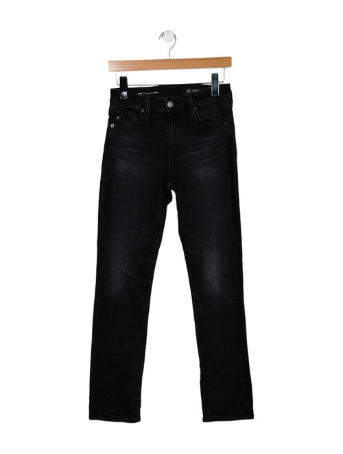 AGL Mid-Rise Straight Leg Jeans