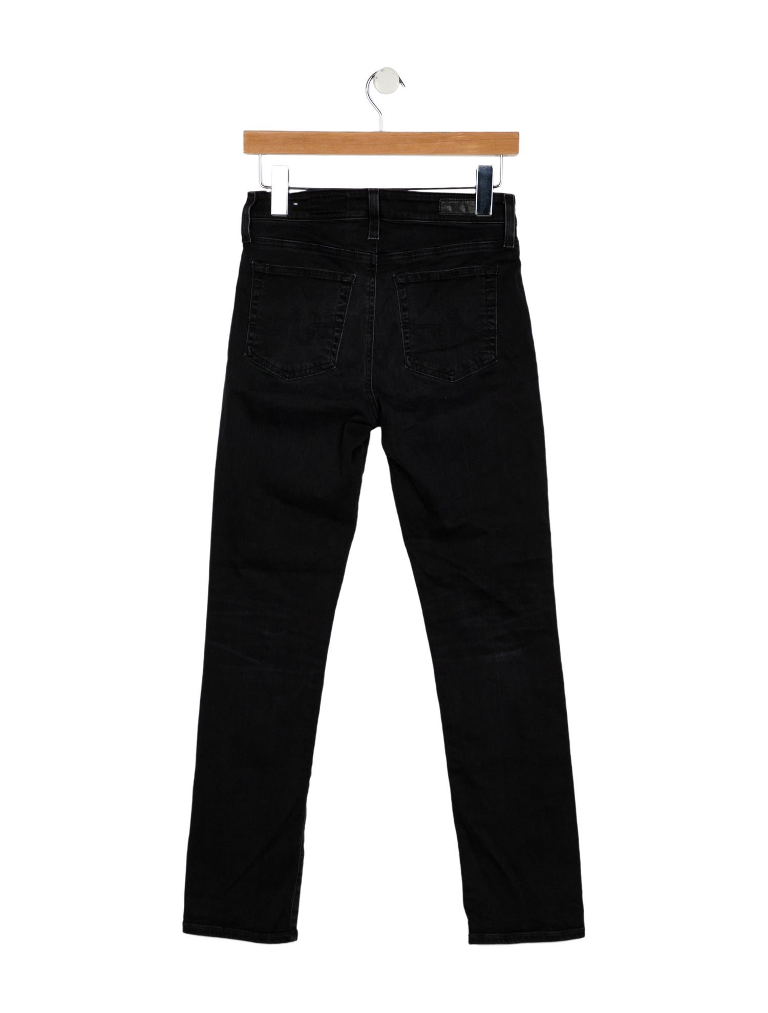 AGL Mid-Rise Straight Leg Jeans