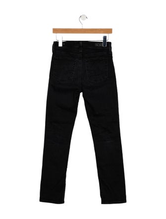 AGL Mid-Rise Straight Leg Jeans
