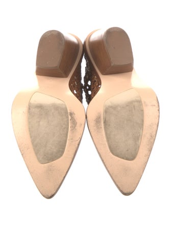 AGL Leather Lasercut Accents Lace-Up Boots