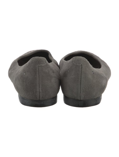 AGL Suede Studded Accents Ballet Flats