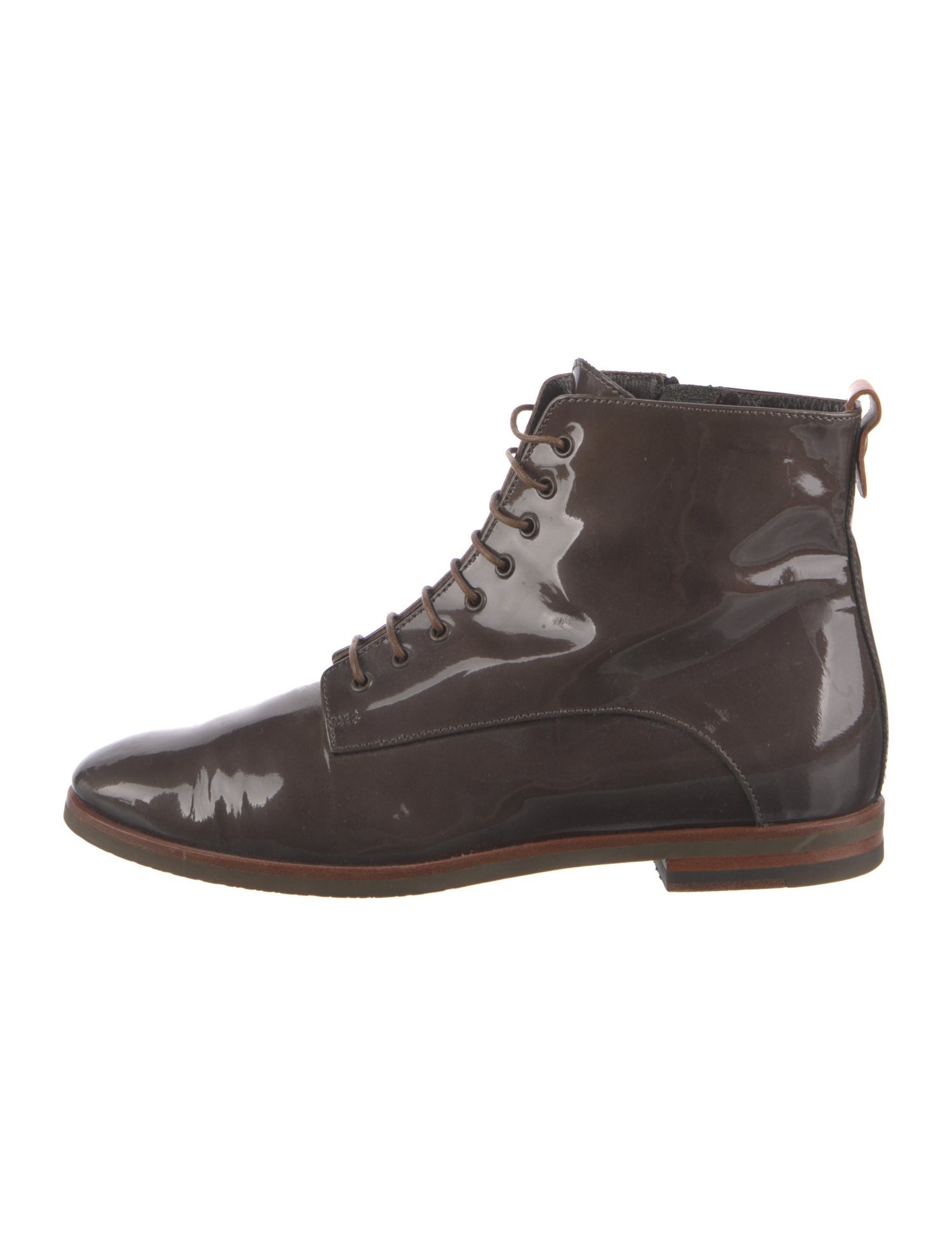 AGL Patent Leather Boots
