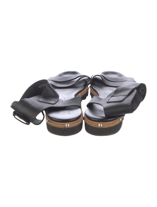 AGL Leather Studded Accents Sandals