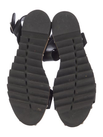 AGL Leather Studded Accents Sandals