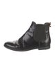 AGL Patent Leather Chelsea Boots