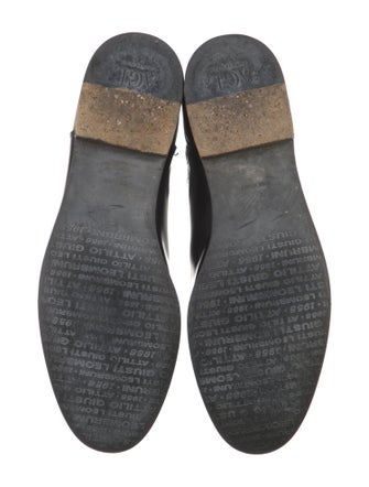 AGL Patent Leather Chelsea Boots