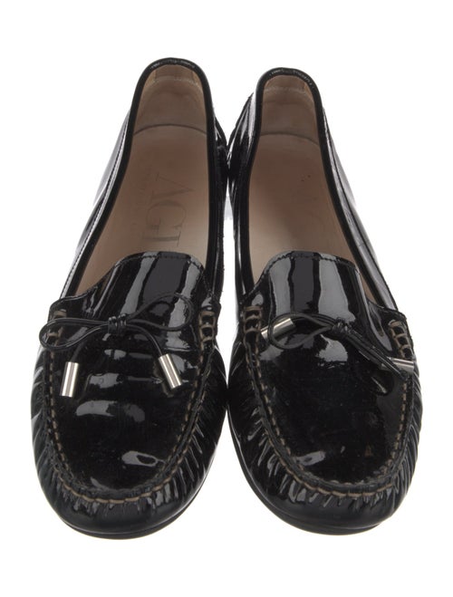 AGL Patent Leather Moccasins
