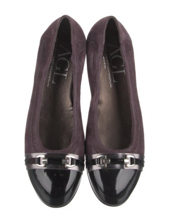 AGL Suede Ballet Flats