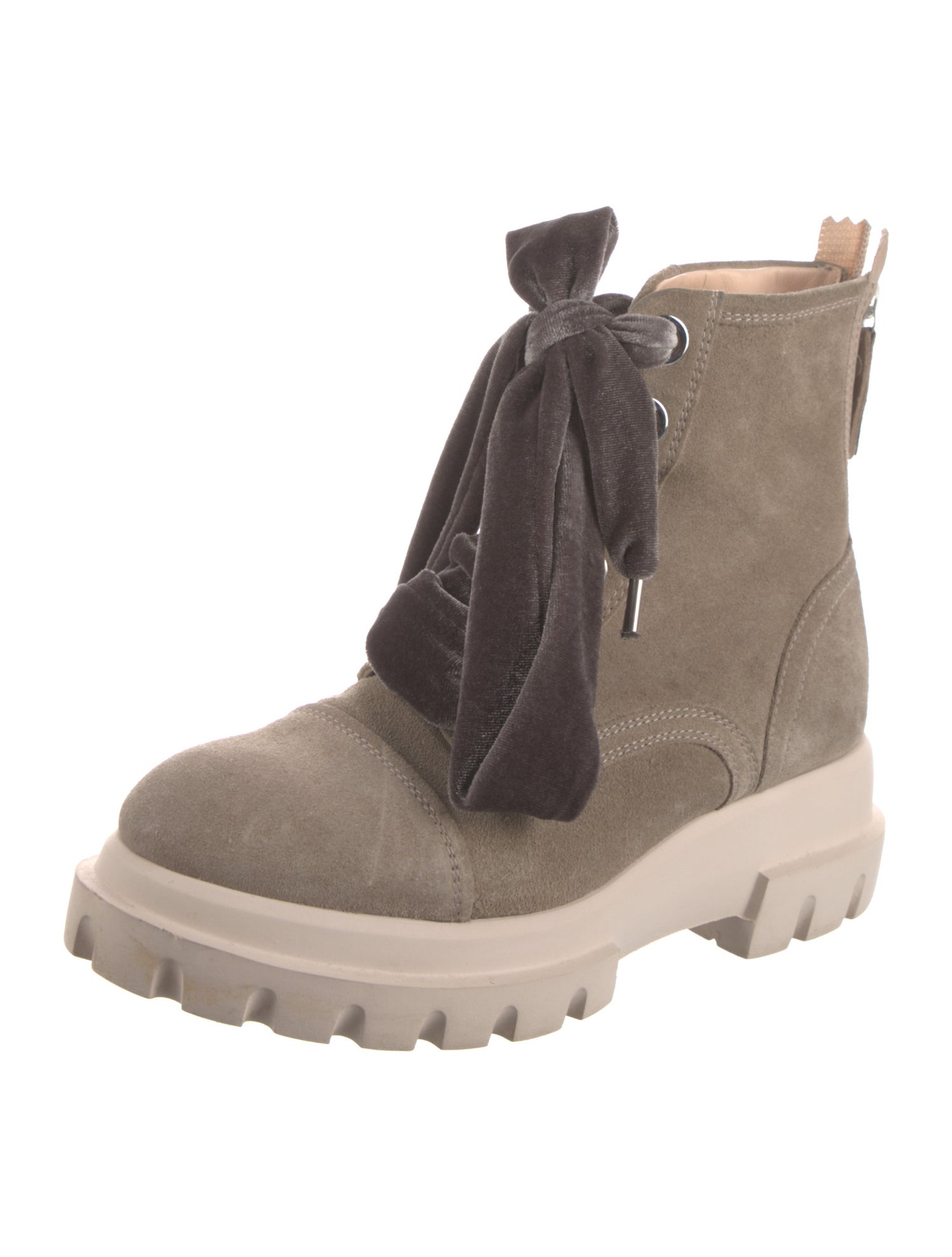 AGL Suede Combat Boots