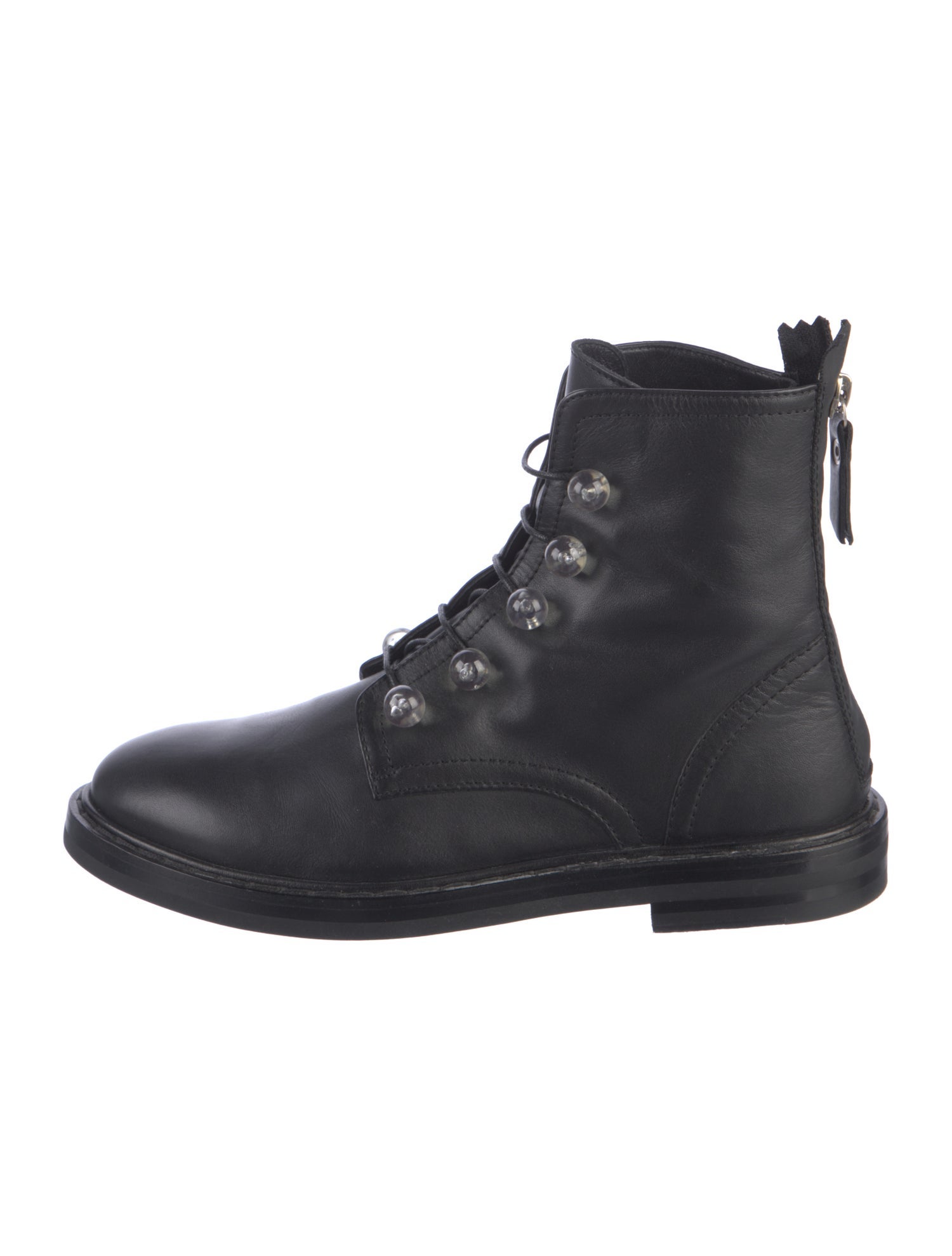 AGL Leather Combat Boots