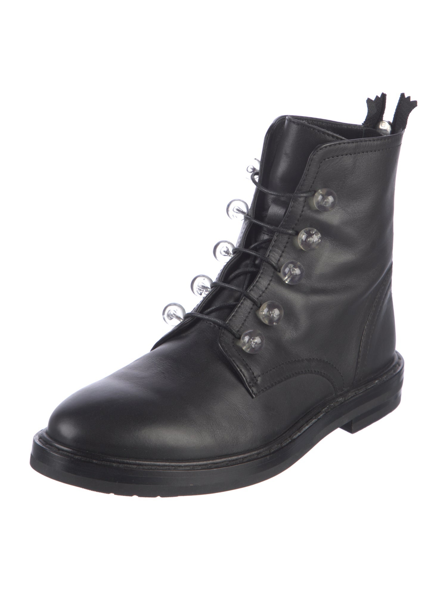 AGL Leather Combat Boots