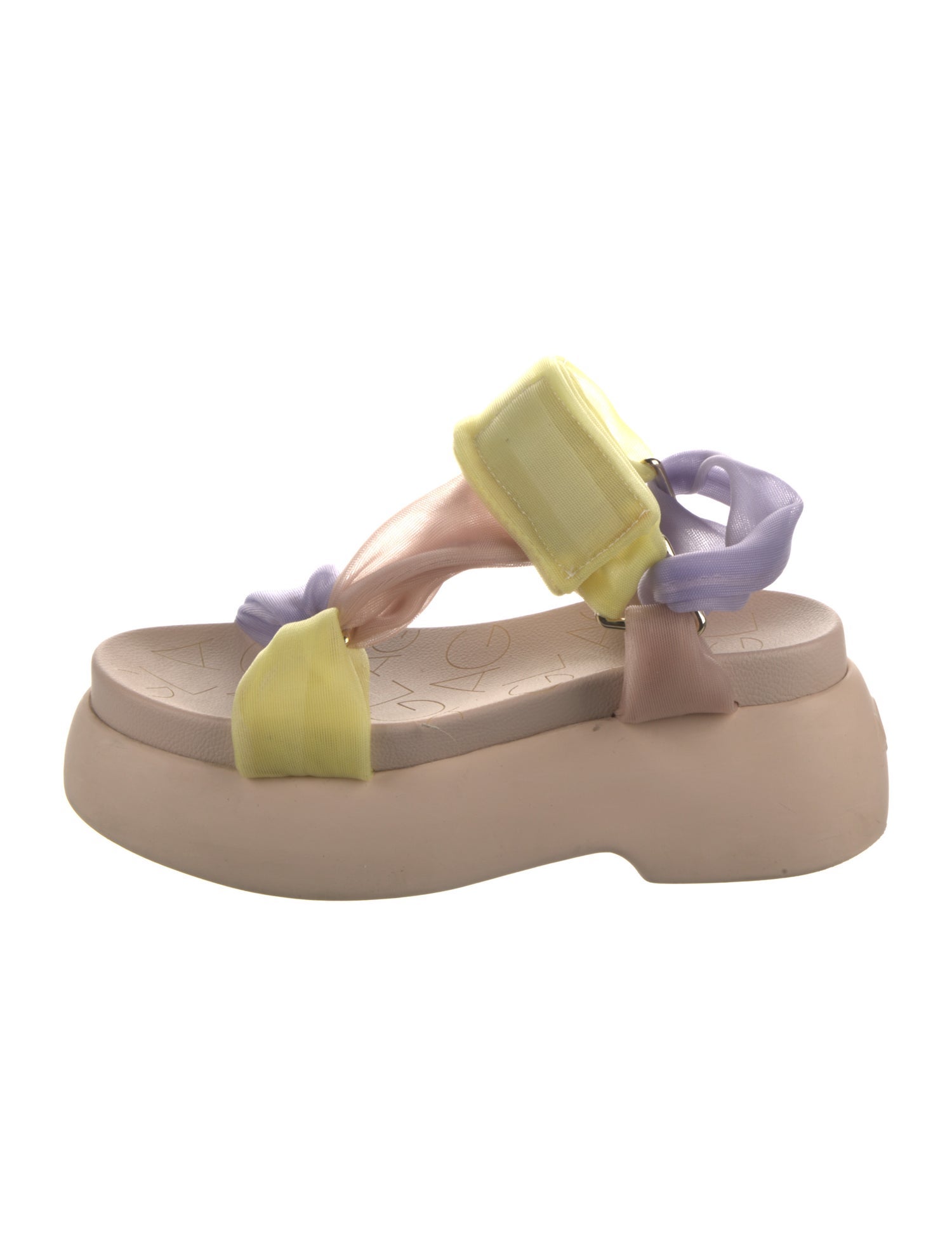 AGL Rubber Printed Slingback Sandals