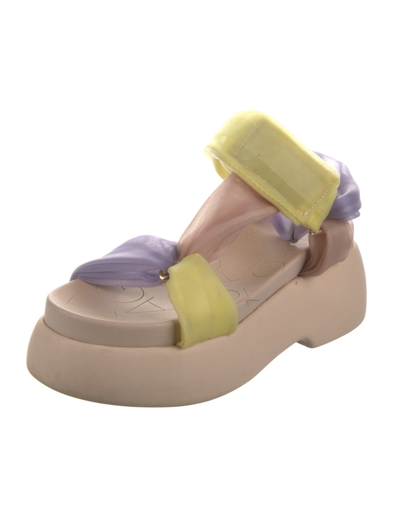 AGL Rubber Printed Slingback Sandals