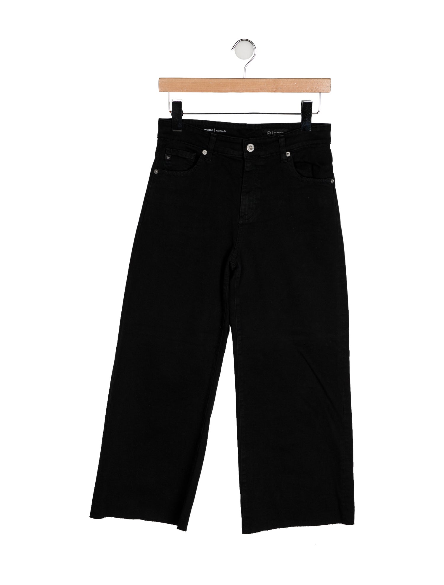 AGL Mid-Rise Wide Leg Jeans