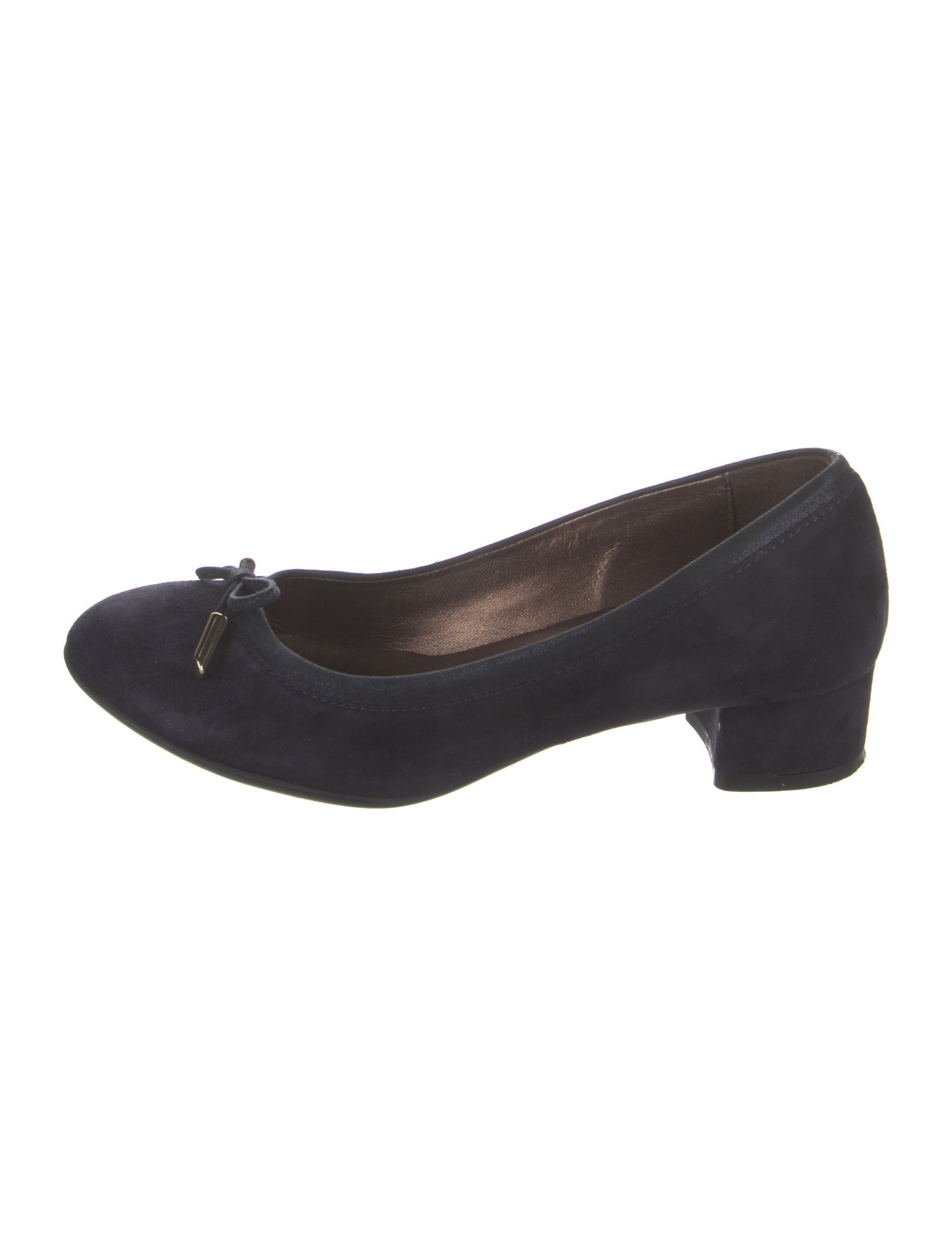 AGL Suede Bow Accents Pumps