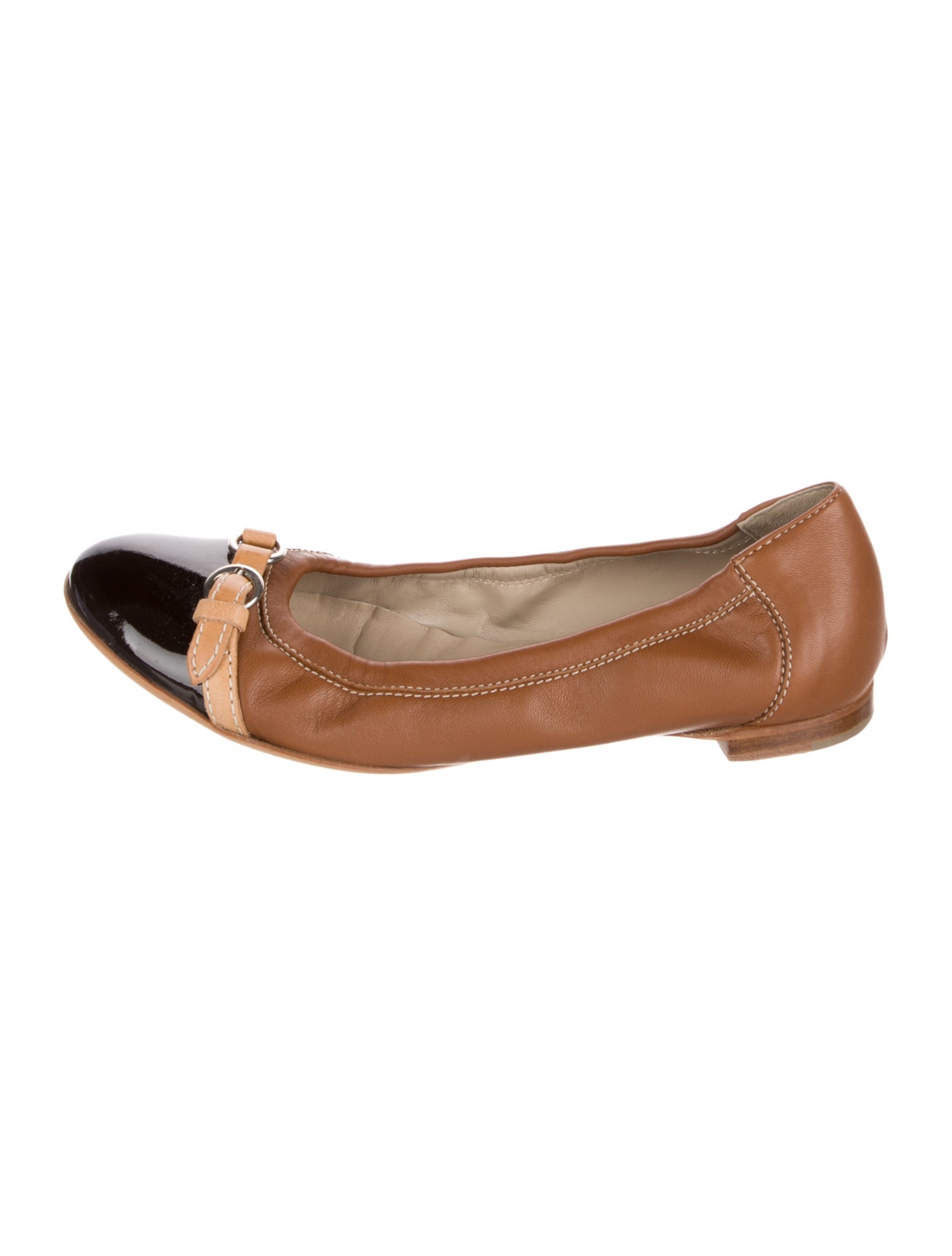 AGL Leather Ballet Flats