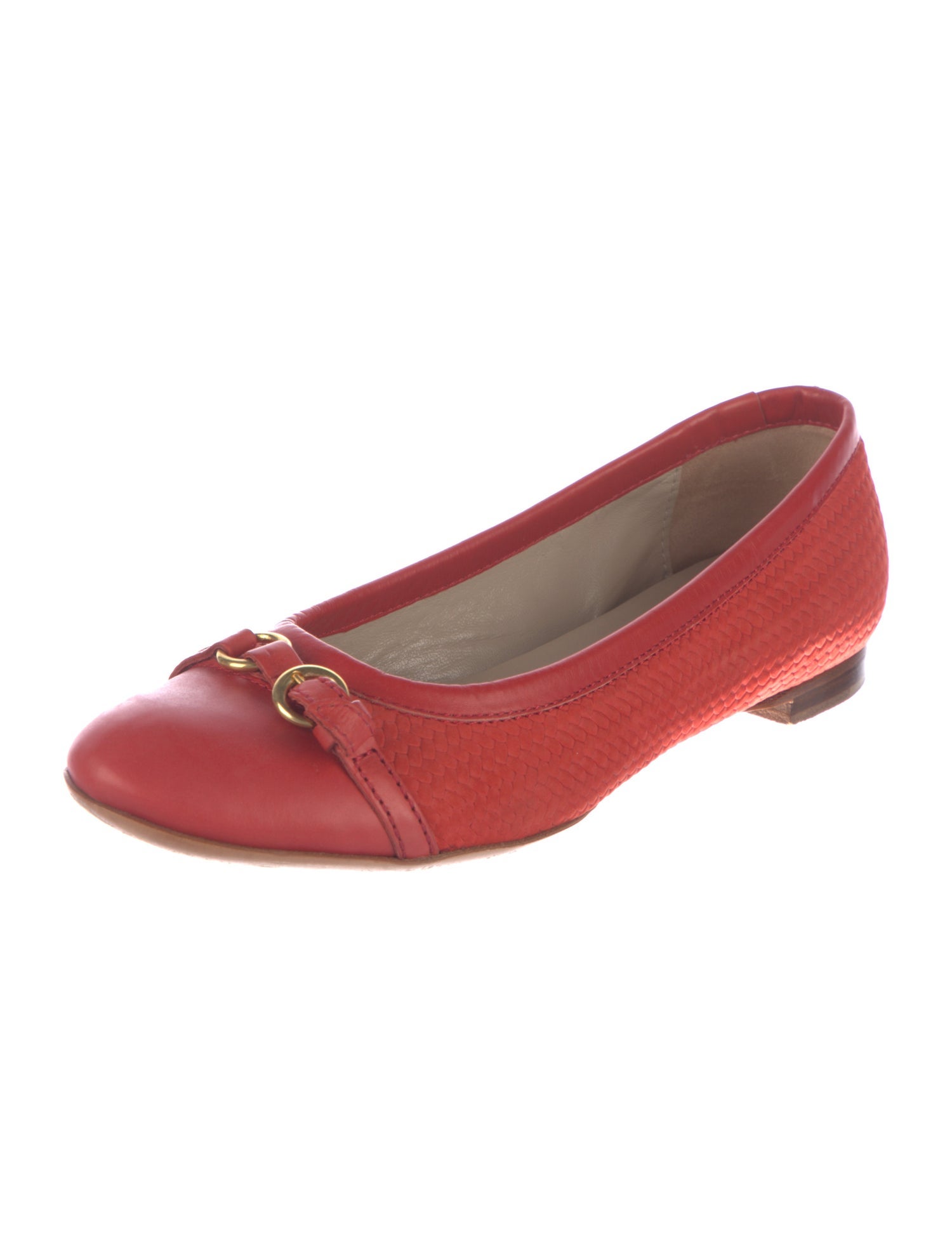 AGL Leather Ballet Flats