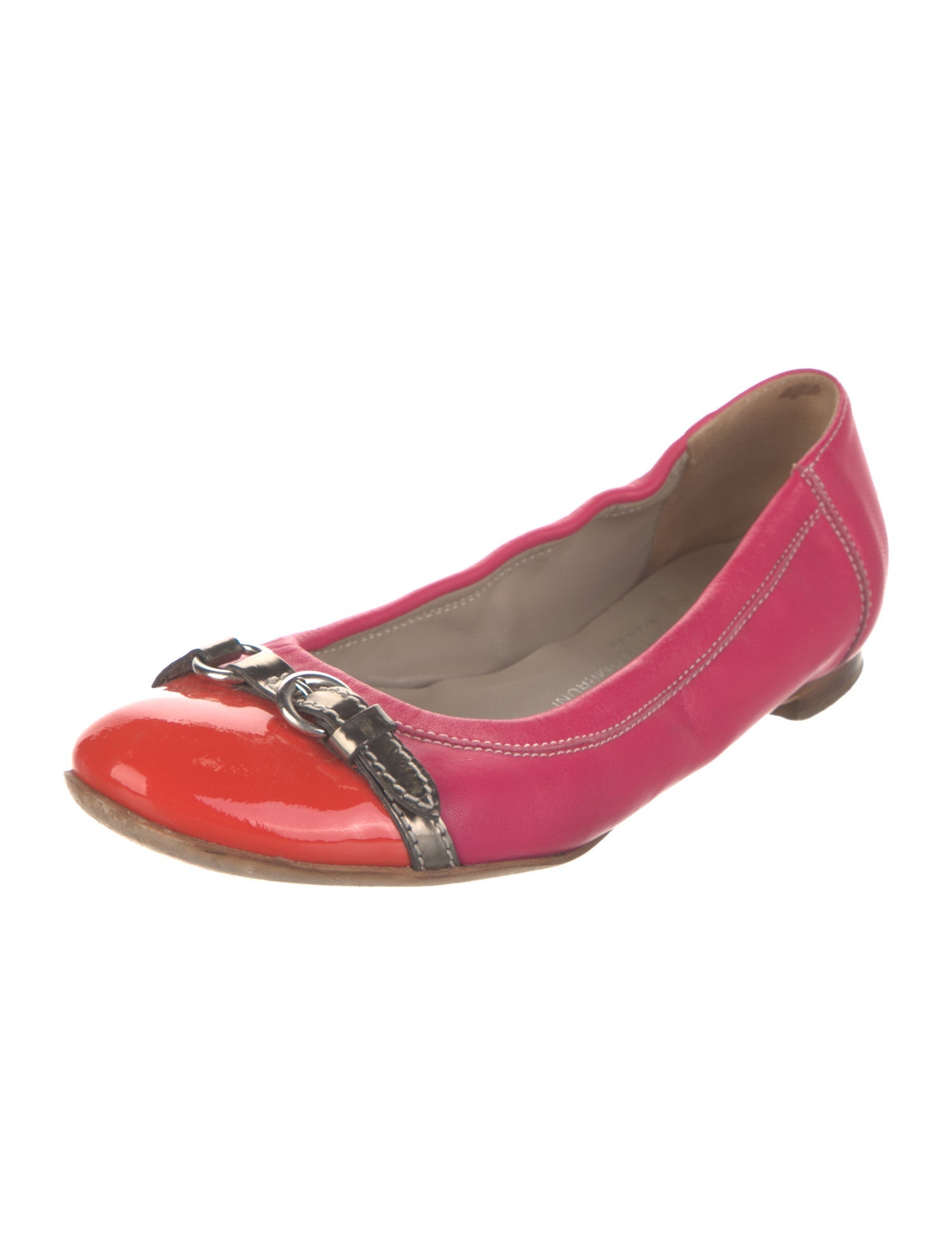 AGL Leather Ballet Flats