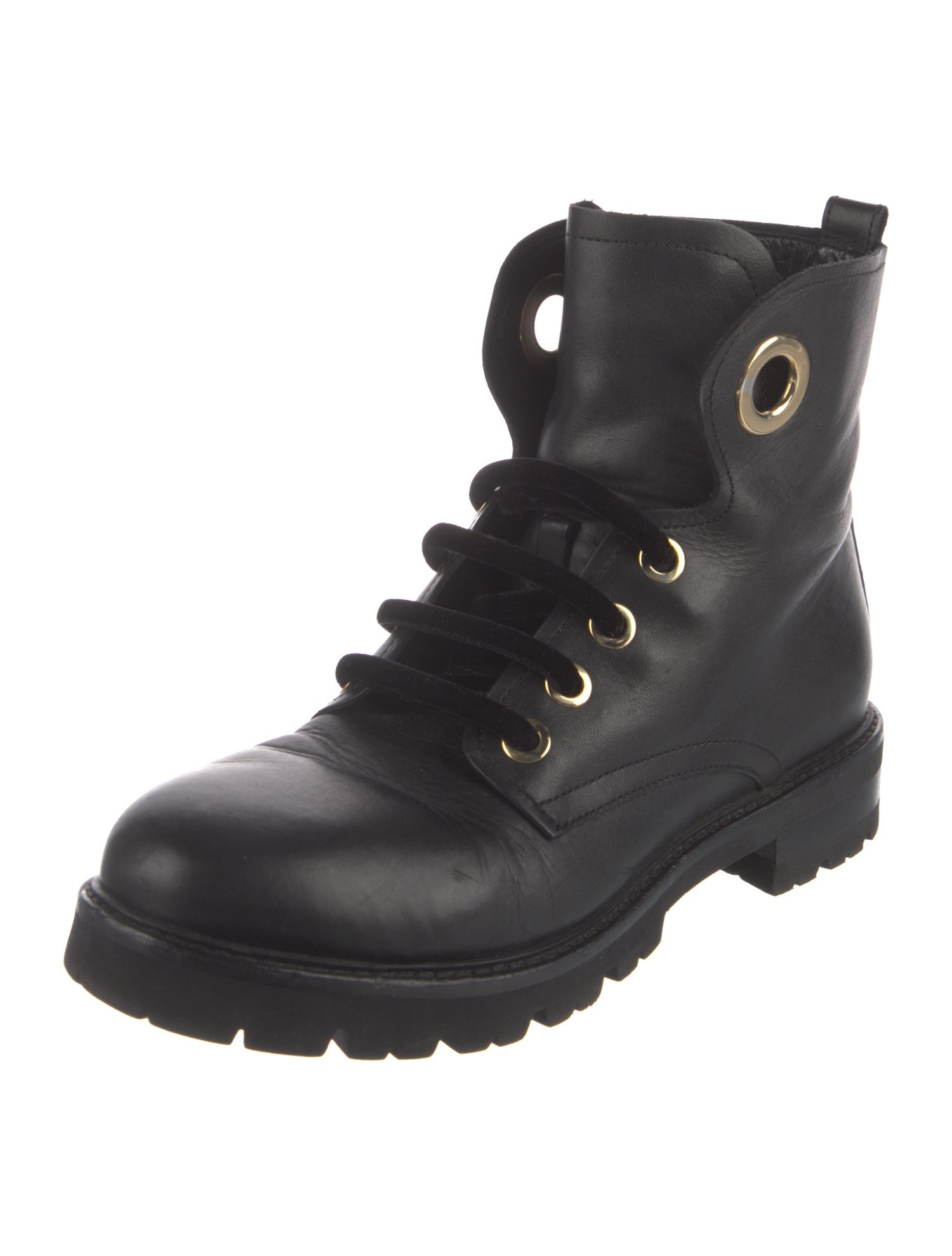 AGL Leather Combat Boots