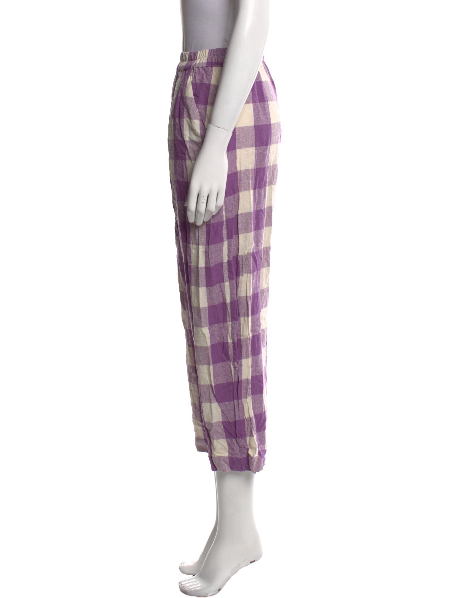 Ali Golden Silk Straight Leg Pants