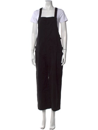 Ali Golden Square Neckline Jumpsuit