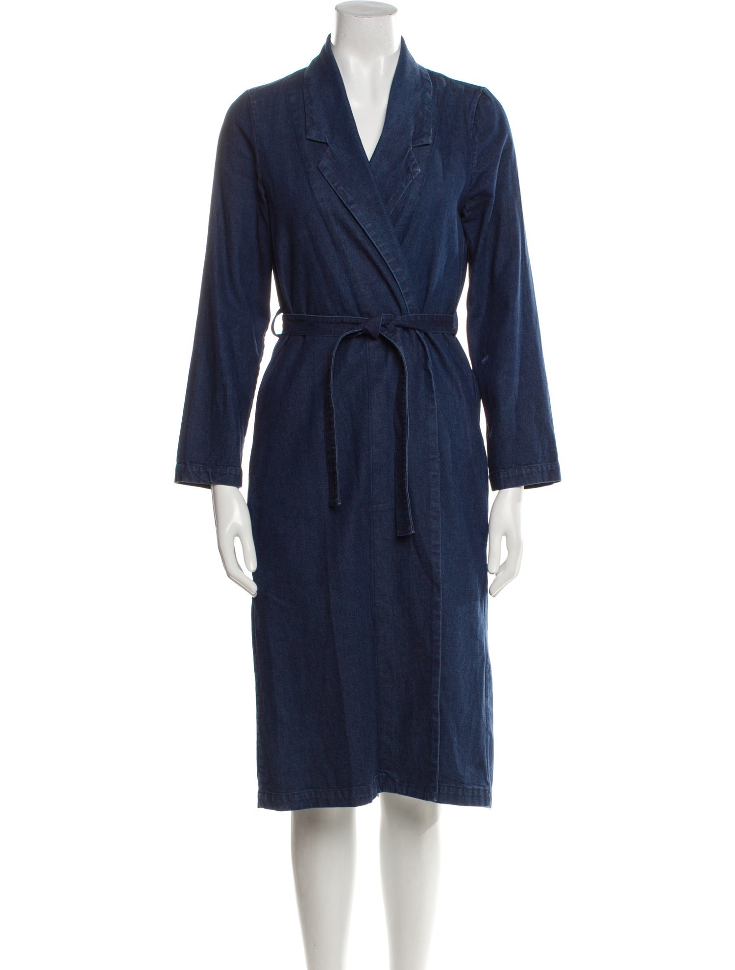 Ali Golden Silk Trench Coat