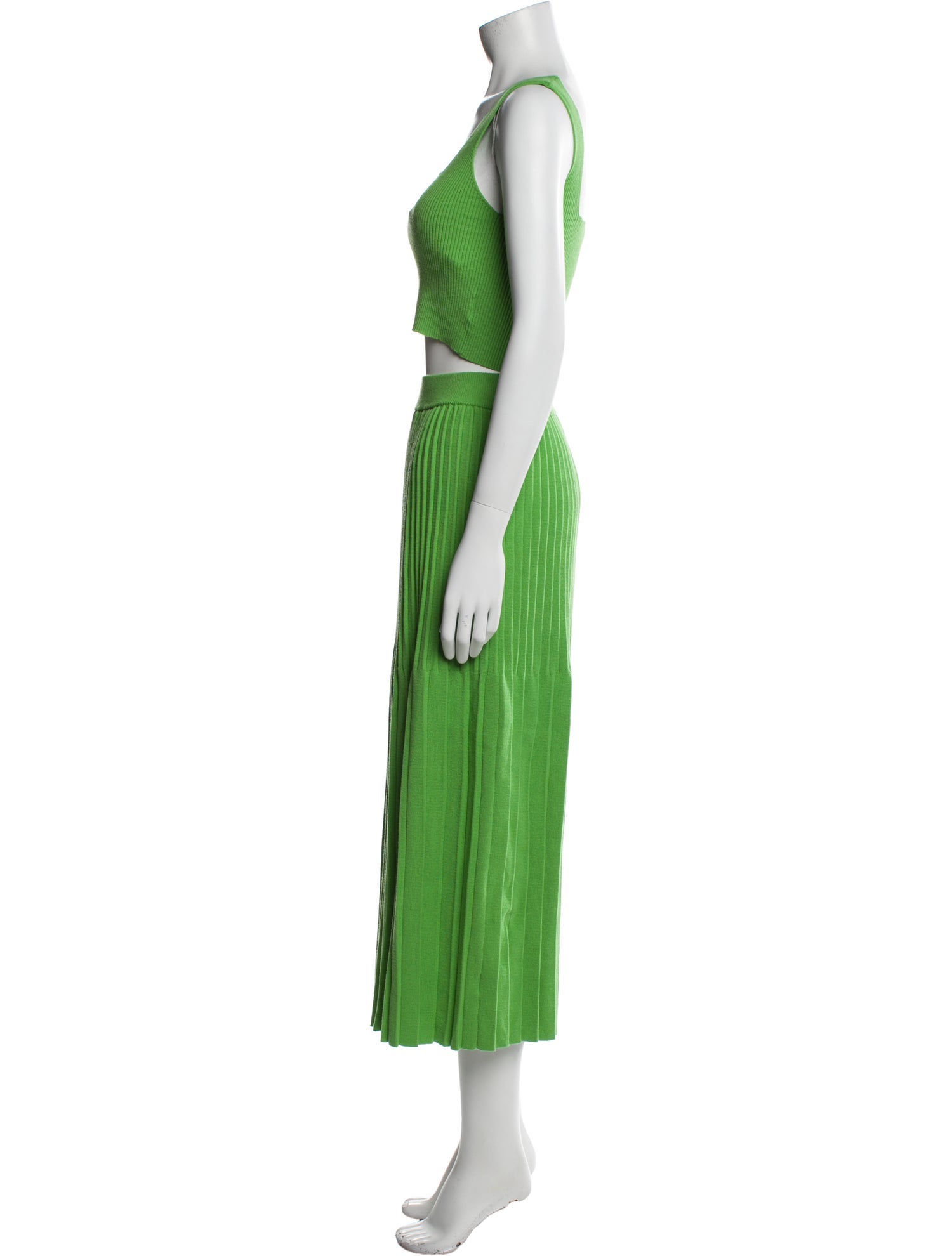 Ali Golden Skirt Set