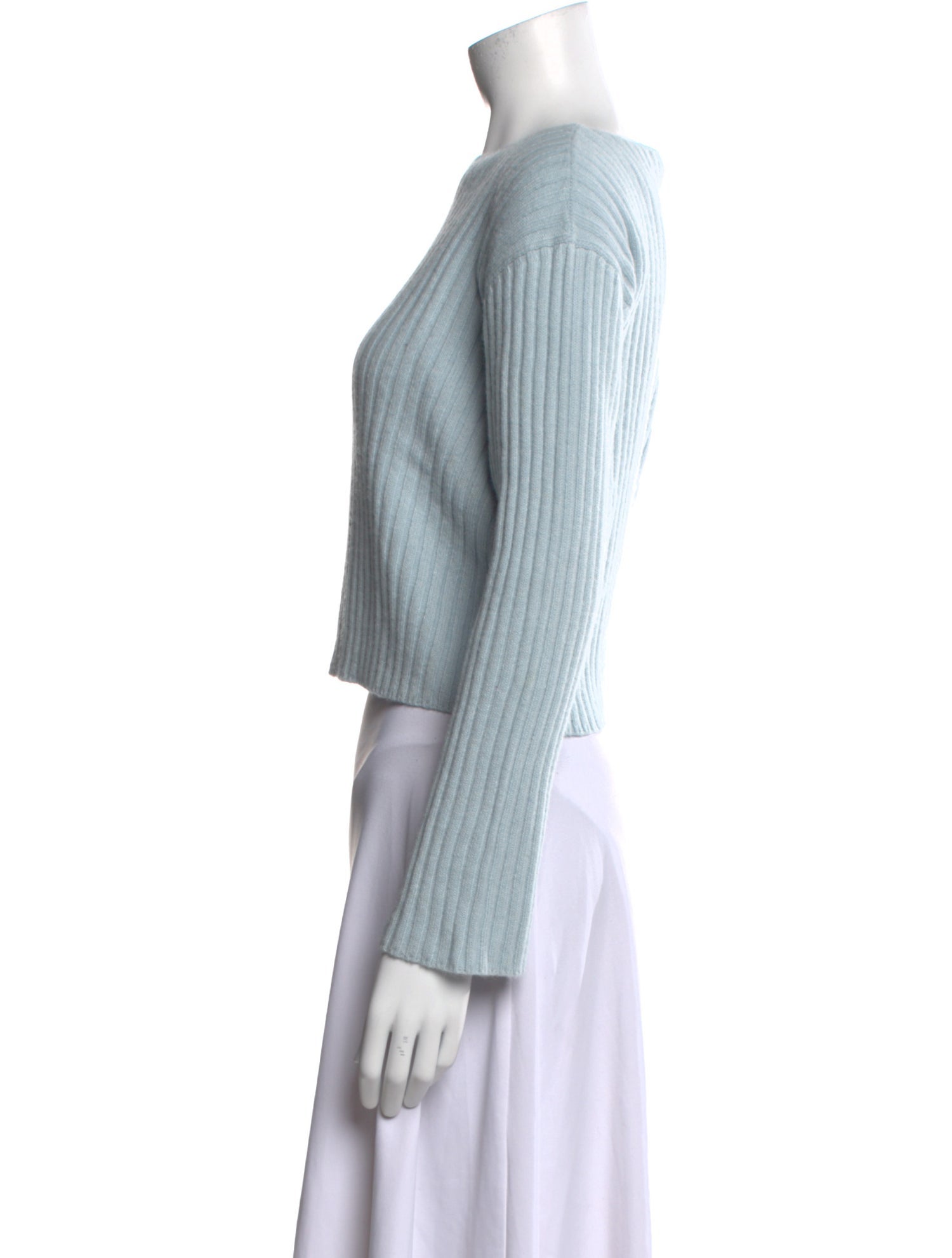 Ali Golden Baby Alpaca Bateau Neckline Sweater