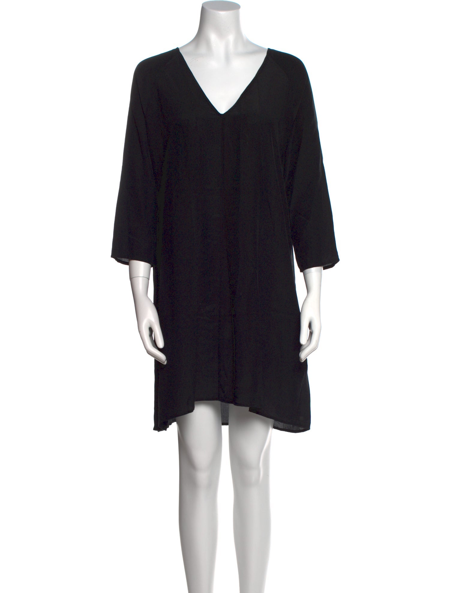 Ali Golden Silk Mini Dress