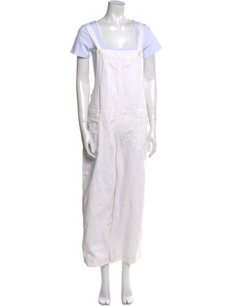 Ali Golden Square Neckline Jumpsuit