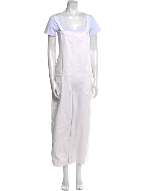 Ali Golden Square Neckline Jumpsuit