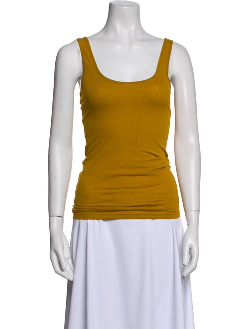 Ali Golden Scoop Neck Sleeveless Top