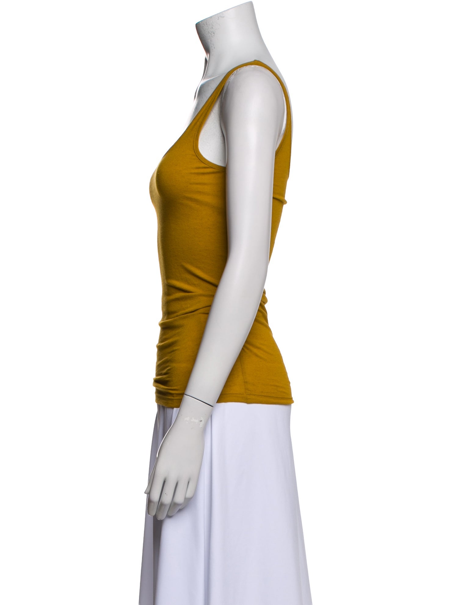 Ali Golden Scoop Neck Sleeveless Top
