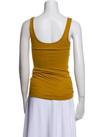 Ali Golden Scoop Neck Sleeveless Top