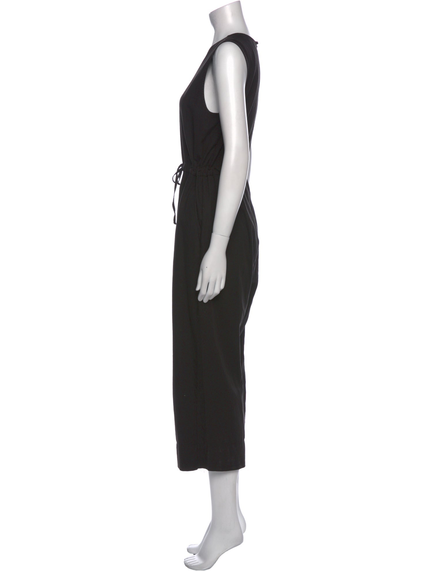 Ali Golden V-Neck Jumpsuit