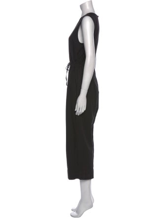 Ali Golden V-Neck Jumpsuit