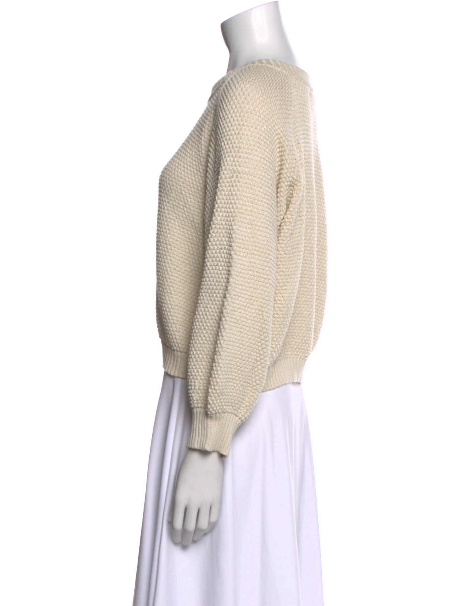 Ali Golden Scoop Neck Sweater