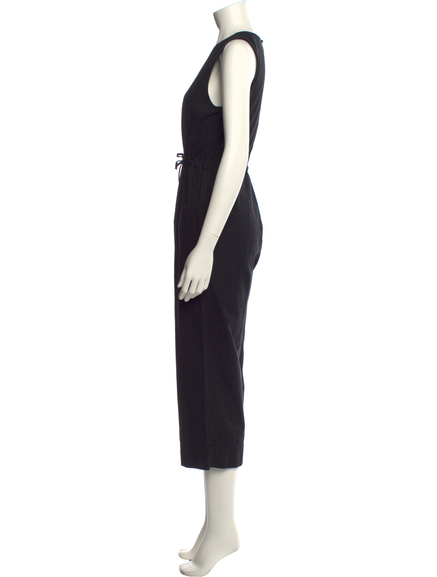Ali Golden V-Neck Jumpsuit