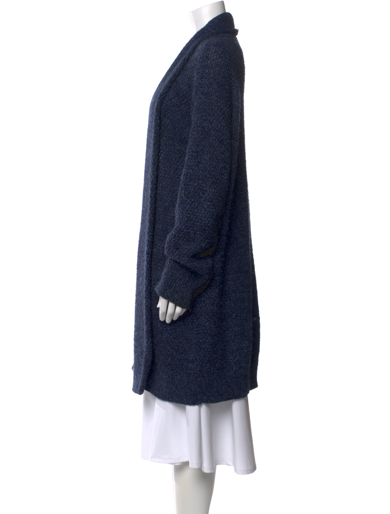 Ali Golden Alpaca Open Front Sweater