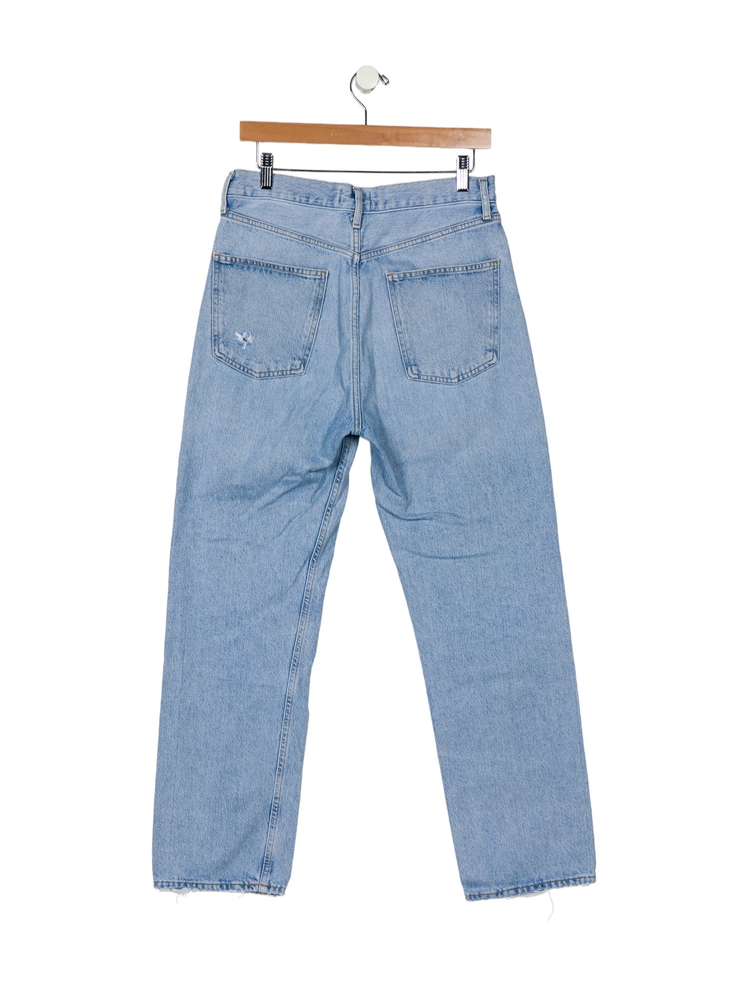 AGOLDE High-Rise Straight Leg Jeans