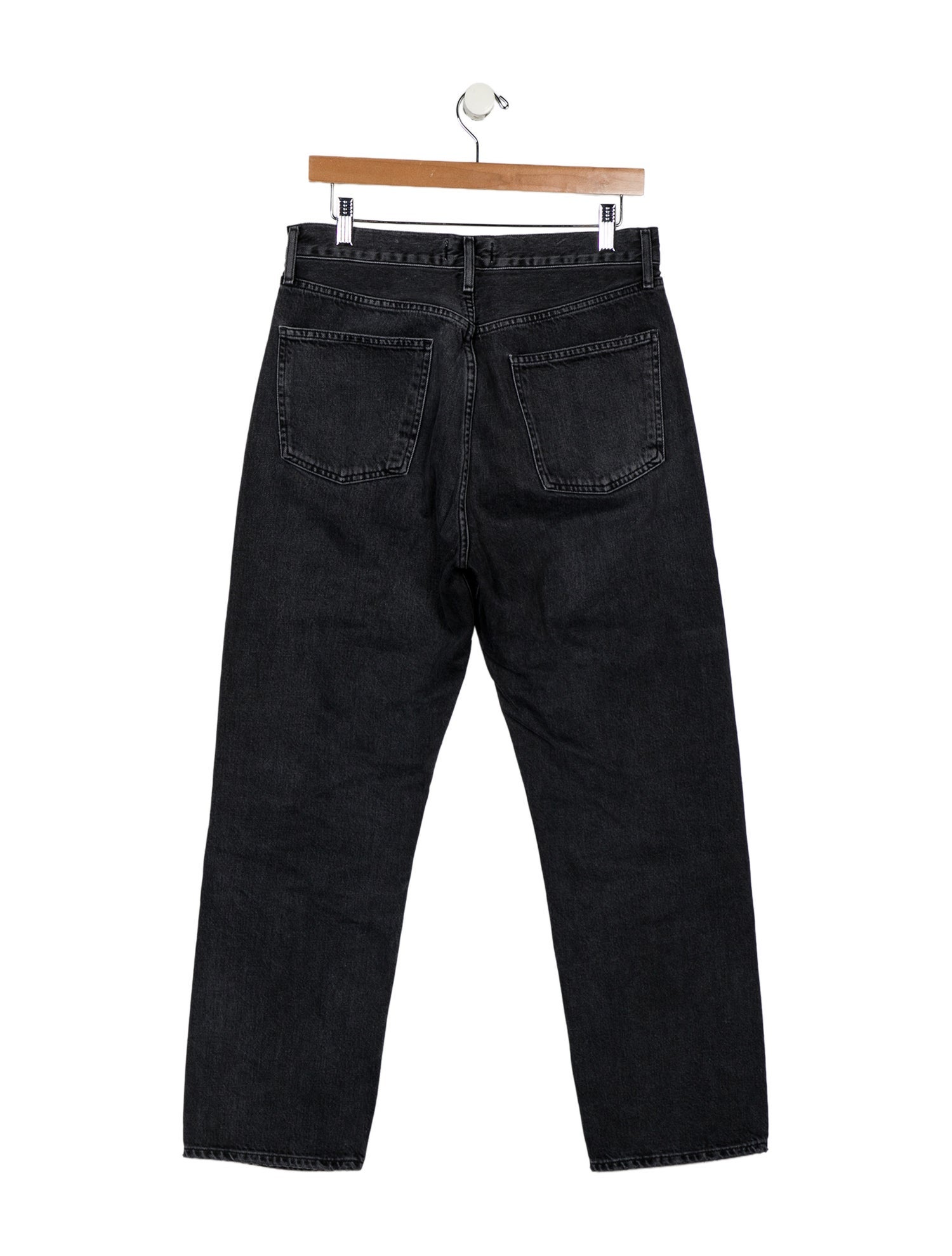 AGOLDE High-Rise Straight Leg Jeans