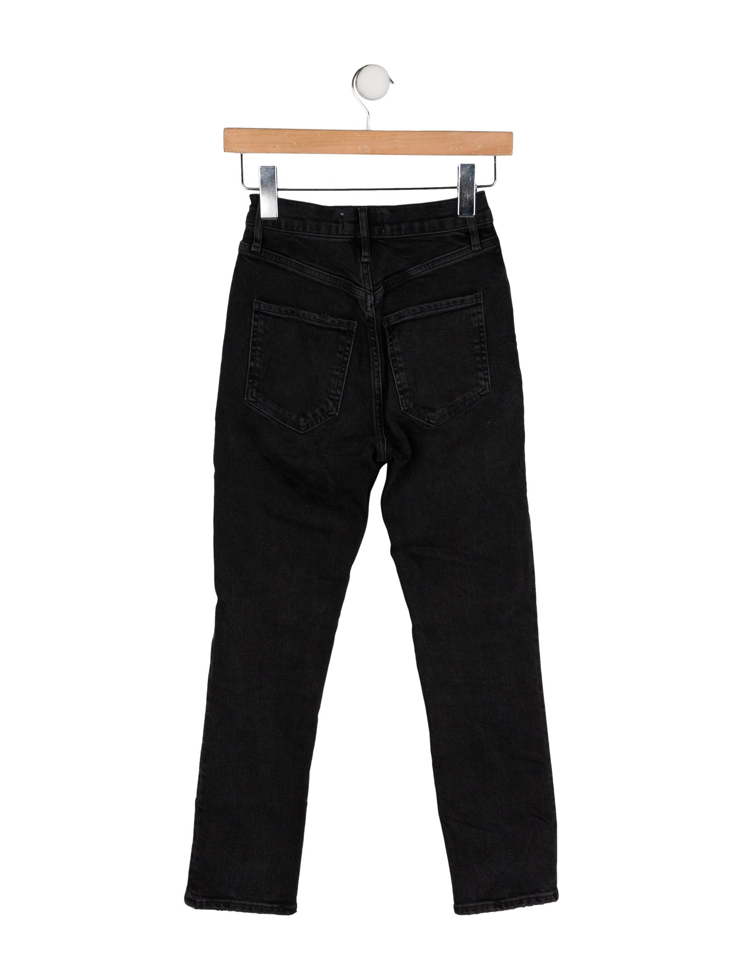 AGOLDE High-Rise Straight Leg Jeans