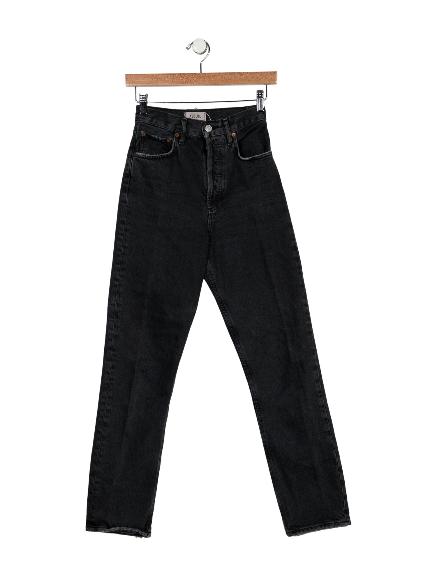 AGOLDE High-Rise Straight Leg Jeans