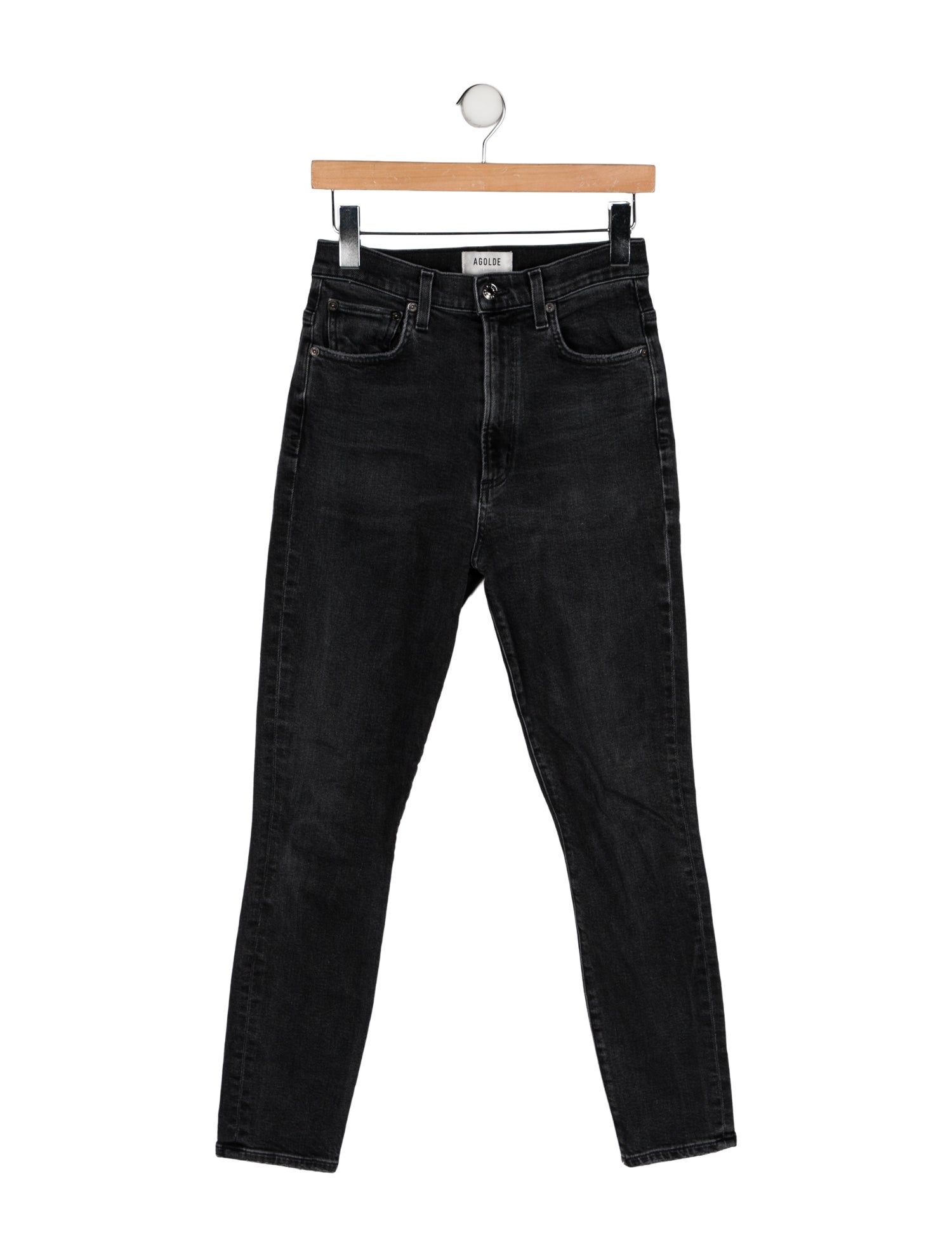 AGOLDE High-Rise Skinny Leg Jeans