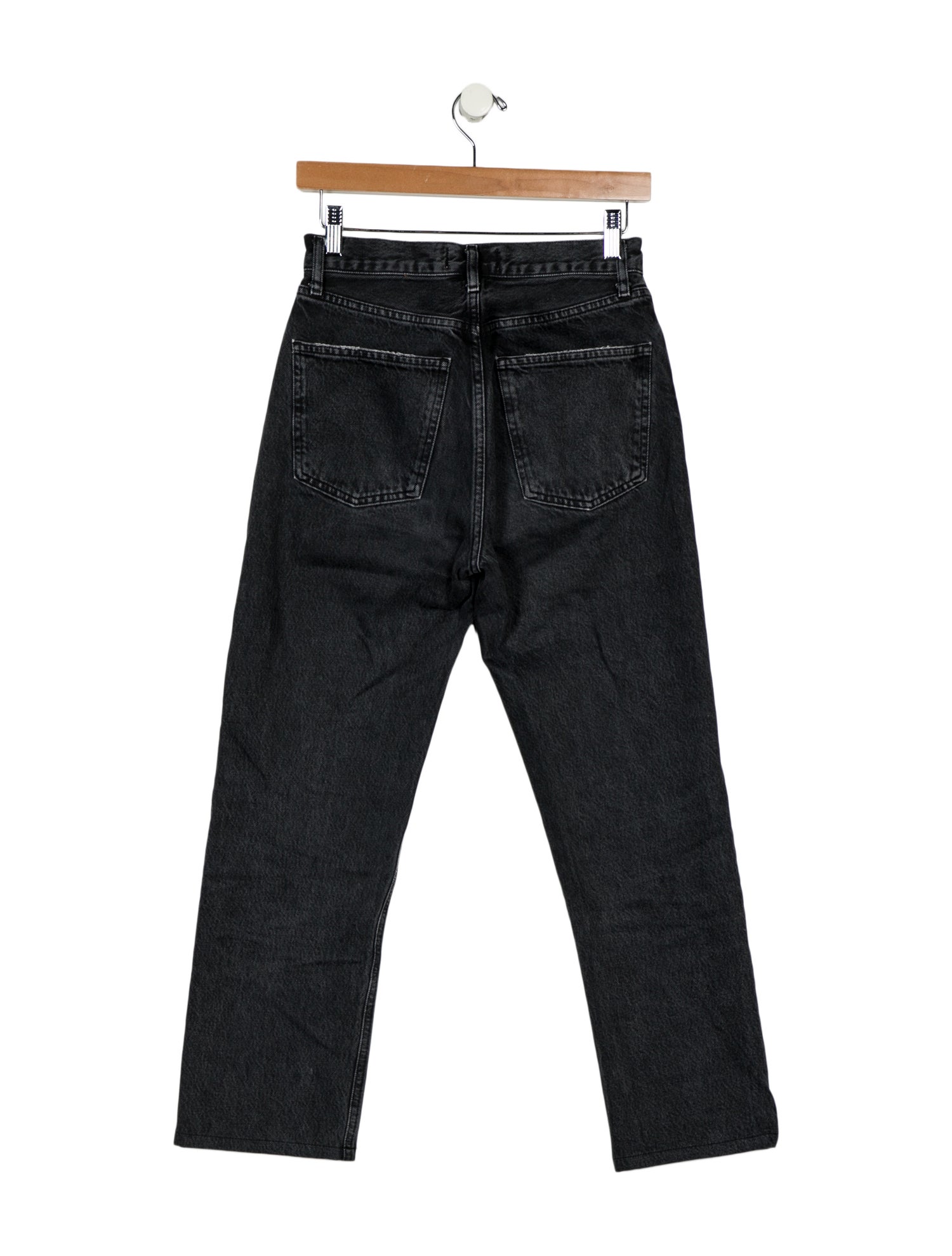 AGOLDE Mid-Rise Straight Leg Jeans